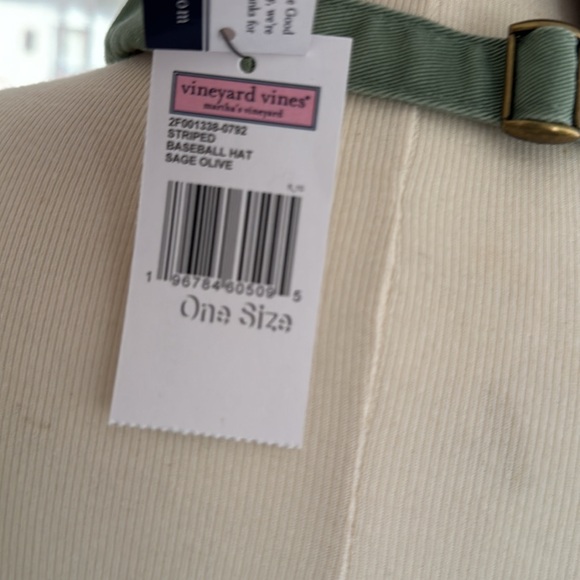 🆕 Vineyard Vines Women’s Striped Baseball Hat - Picture 4 of 5